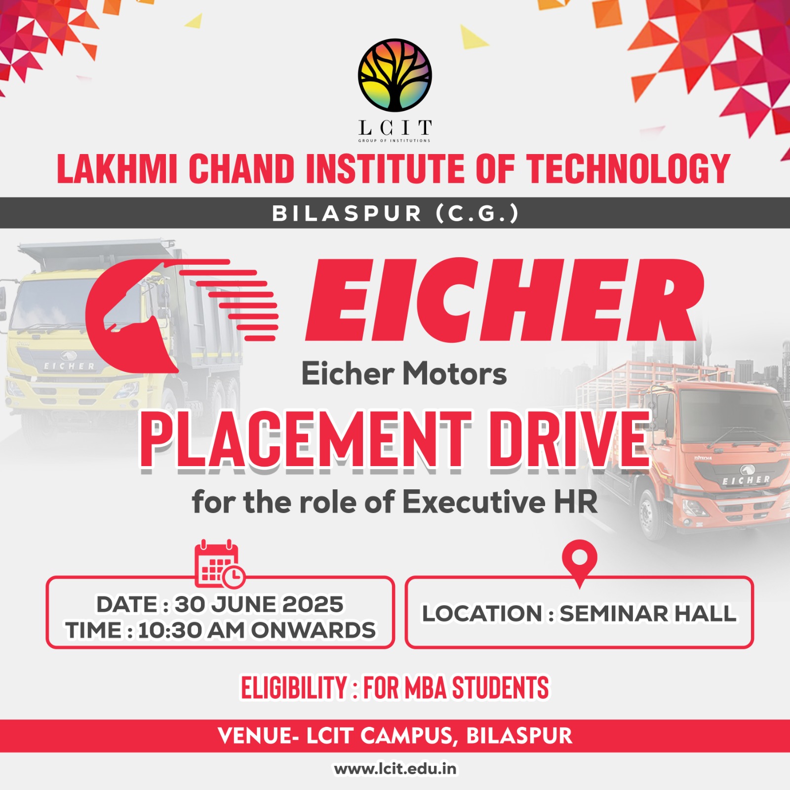 Upcoming Placement